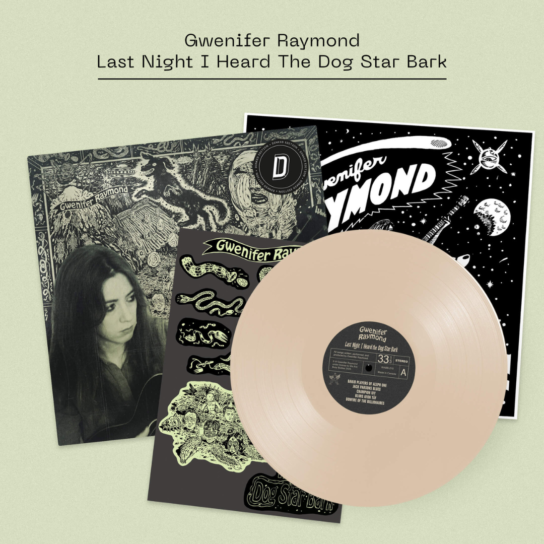 We Are Busy Bodies SIGNED Gwenifer Raymond - Last Night I Heard The Dog Star Bark (Dinked Edition)