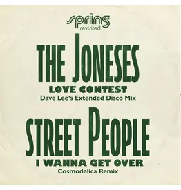 Acid Jazz The Joneses / Street People - Love Contest / I Wanna Get Over (Dave Lee & Cosmodelica Spring Revisited Mixes)