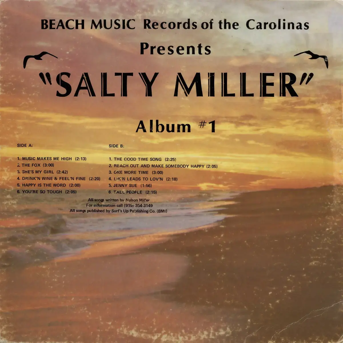 Miles Away Records Salty Miller - Album #1
