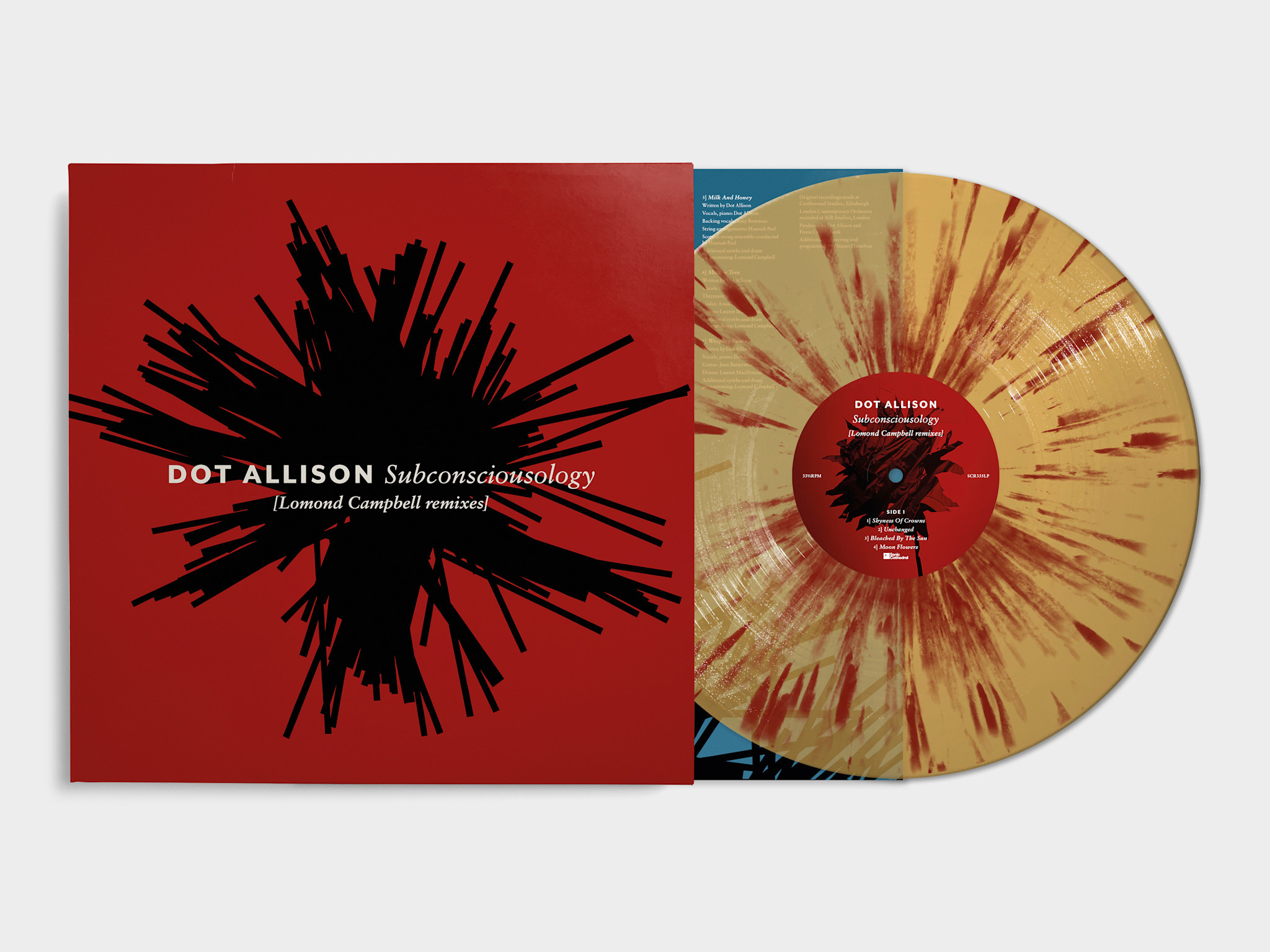 Sonic Cathedral Dot Allison - Subconsciousology: Lomond Campbell Remixes (Pollination Splatter Vinyl)