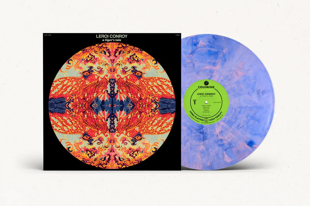 Colemine Records Leroi Conroy - A Tiger's Tale (Blue & Pink Swirl Vinyl)