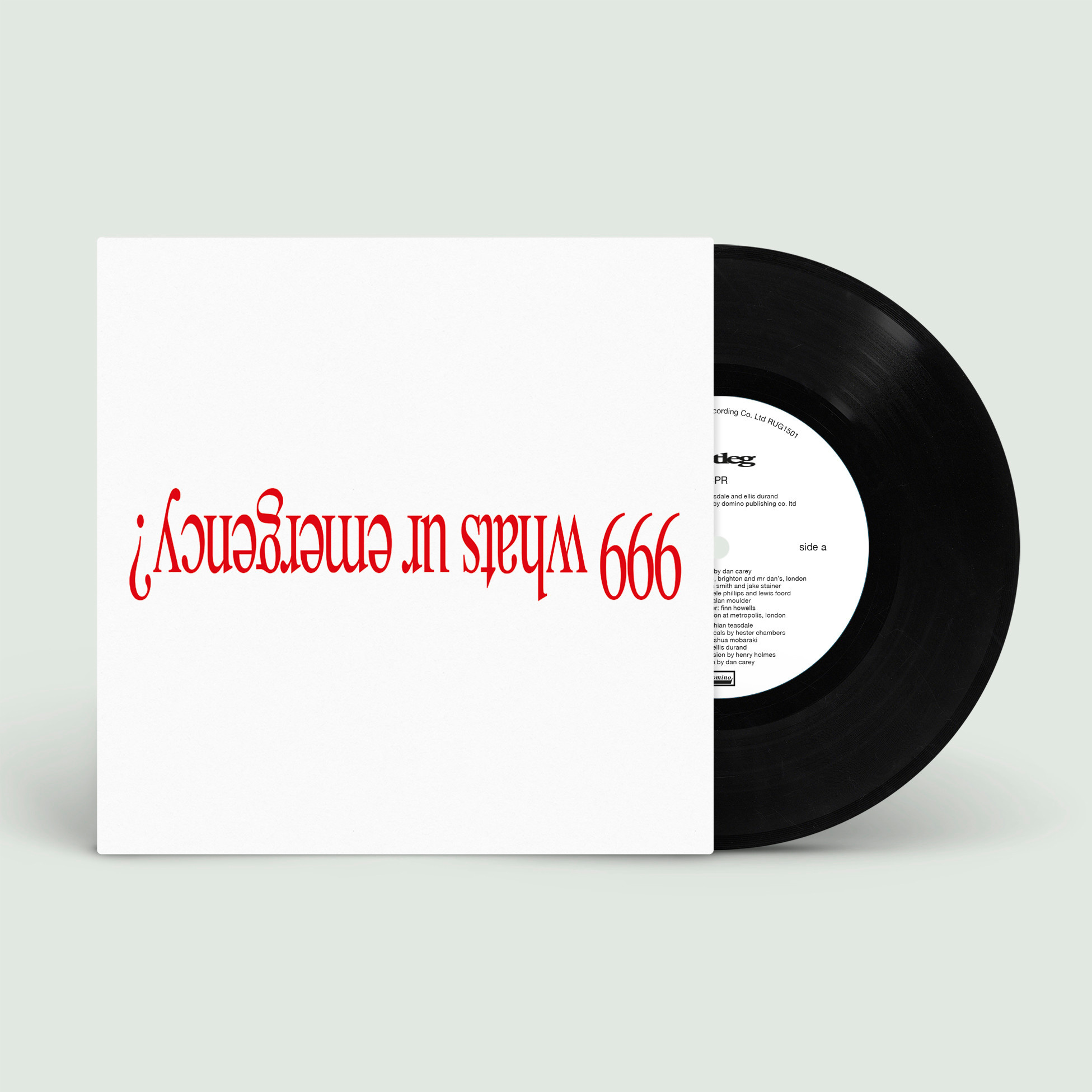 Domino Records Wet Leg - CPR / davina mccall