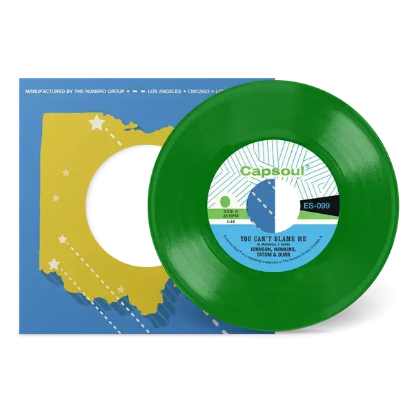 Numero Group Johnson, Hawkins, Tatum & Durr - You Can't Blame Me b/w You're All I Need To Make It (Green Vinyl)