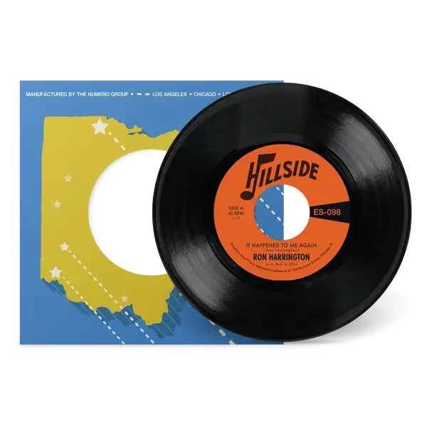 Numero Group Ron Harrington - It Happened To Me Again b/w Because You're Mine