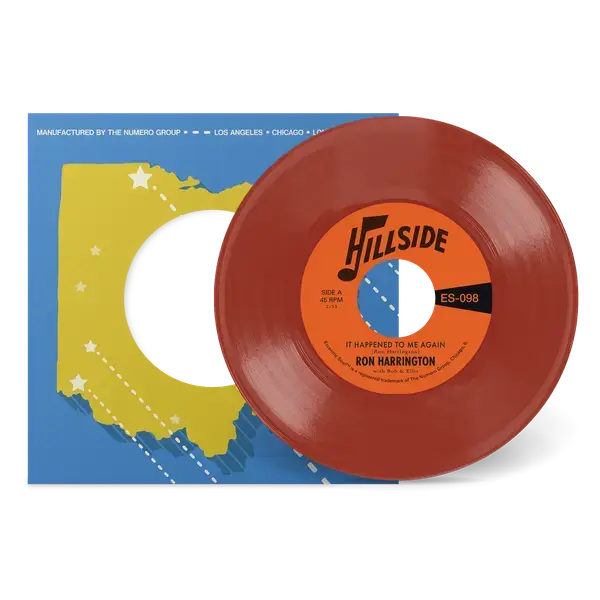 Numero Group Ron Harrington - It Happened To Me Again b/w Because You're Mine (Maroon Vinyl)