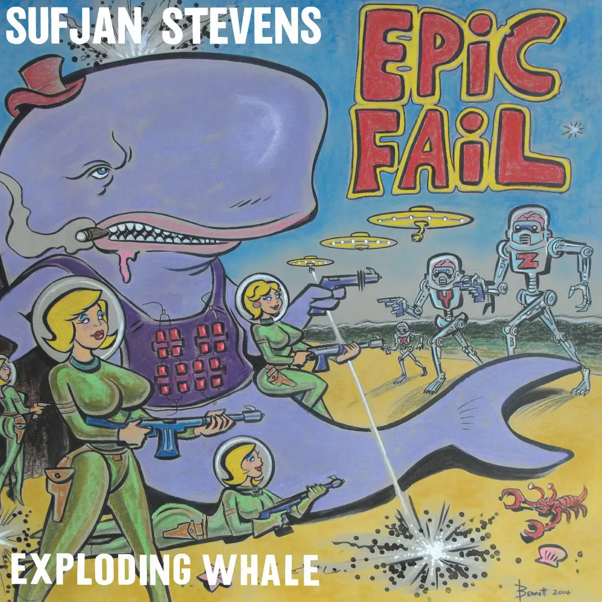 Asthmatic Kitty Records Sufjan Stevens - Exploding Whale