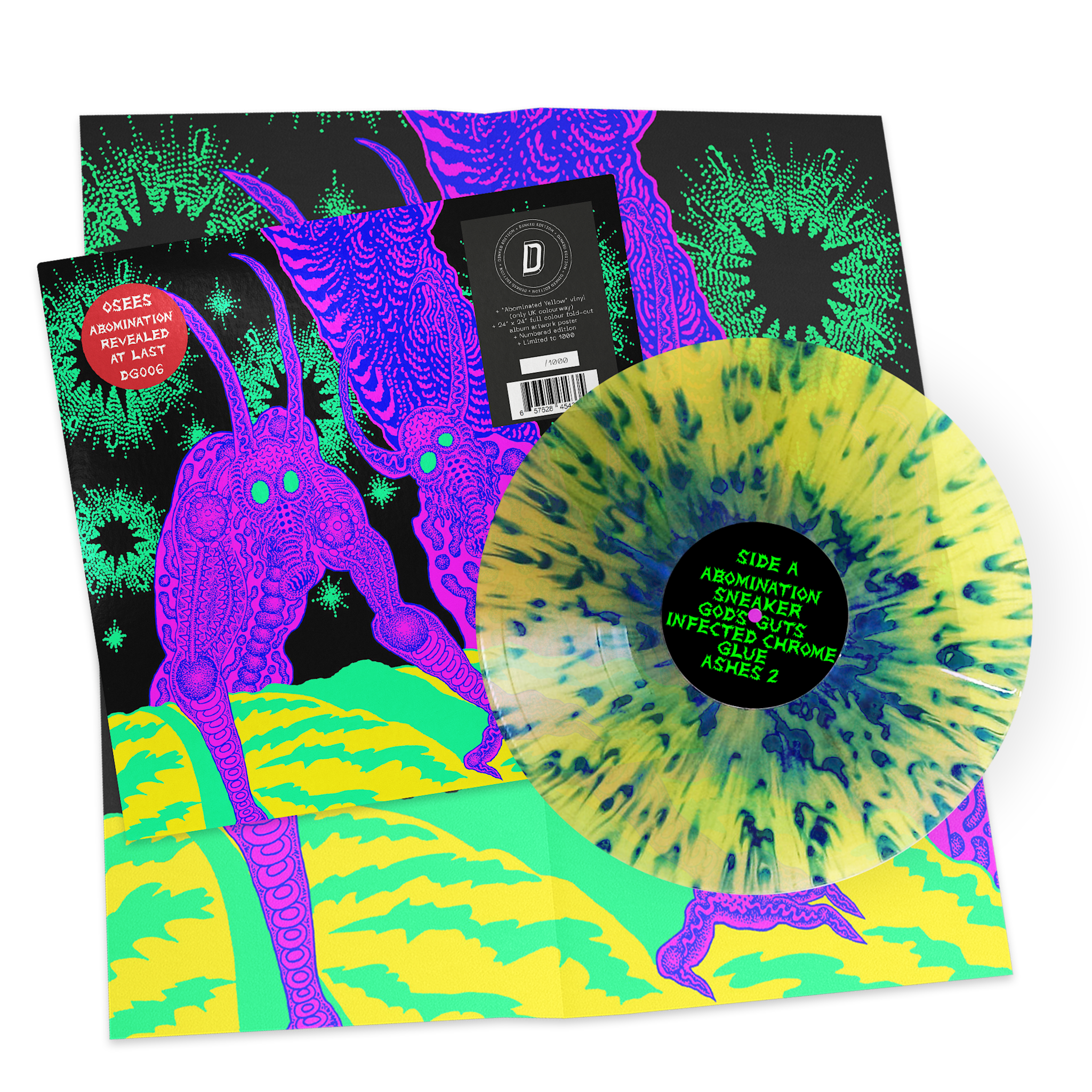 Deathgod Records OSEES - Abomination Revealed At Last (Dinked Edition)
