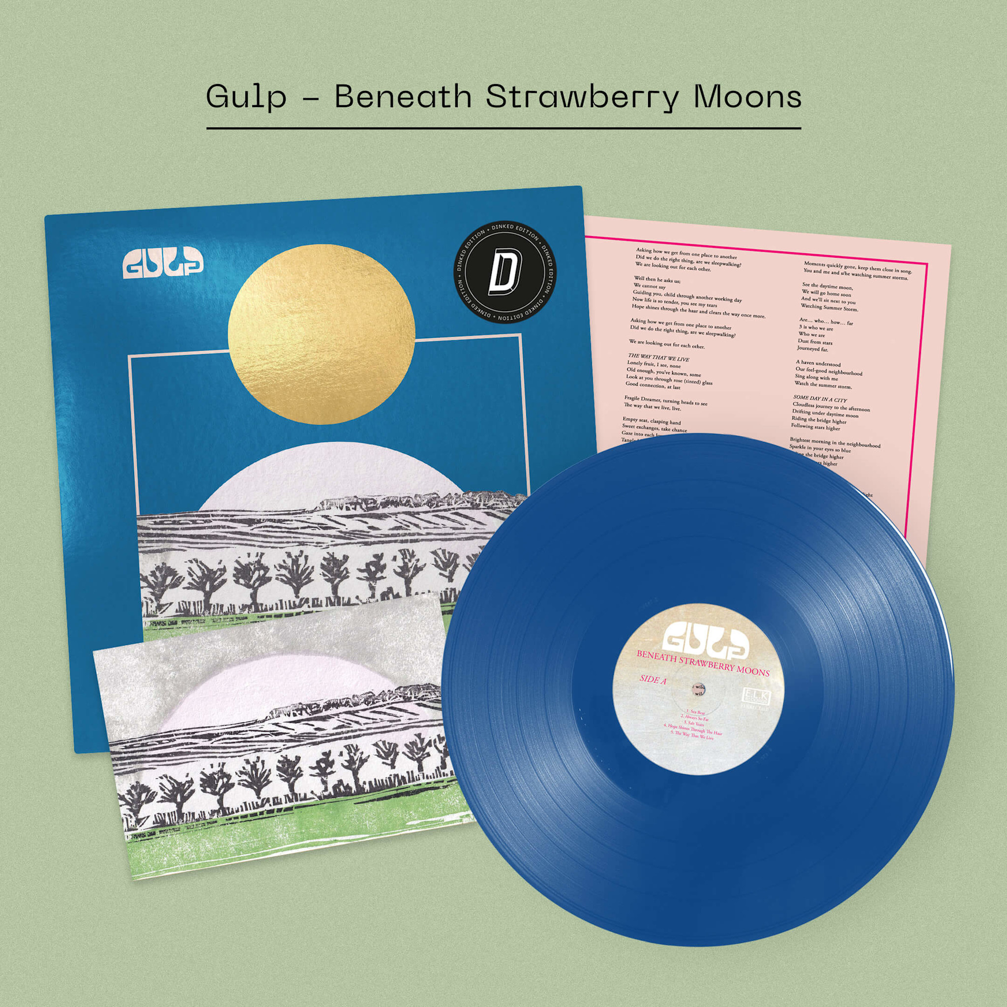 E.L.K Records Gulp - Beneath Strawberry Moons (Dinked Edition)