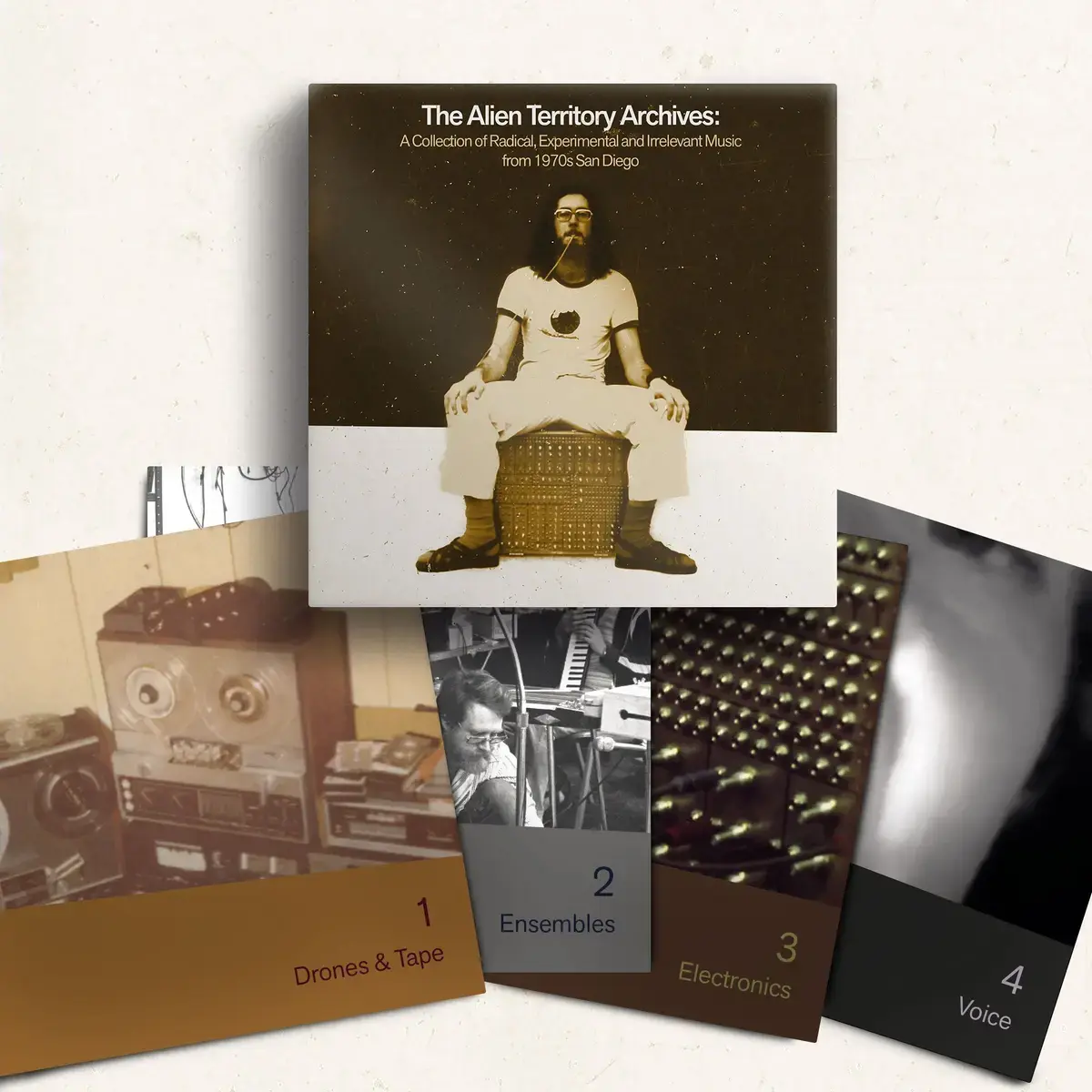 Nyahh Records Various - The Alien Territory Archives: A Collection of Radical, Experimental and Irrelevant Music from 1970's San Diego