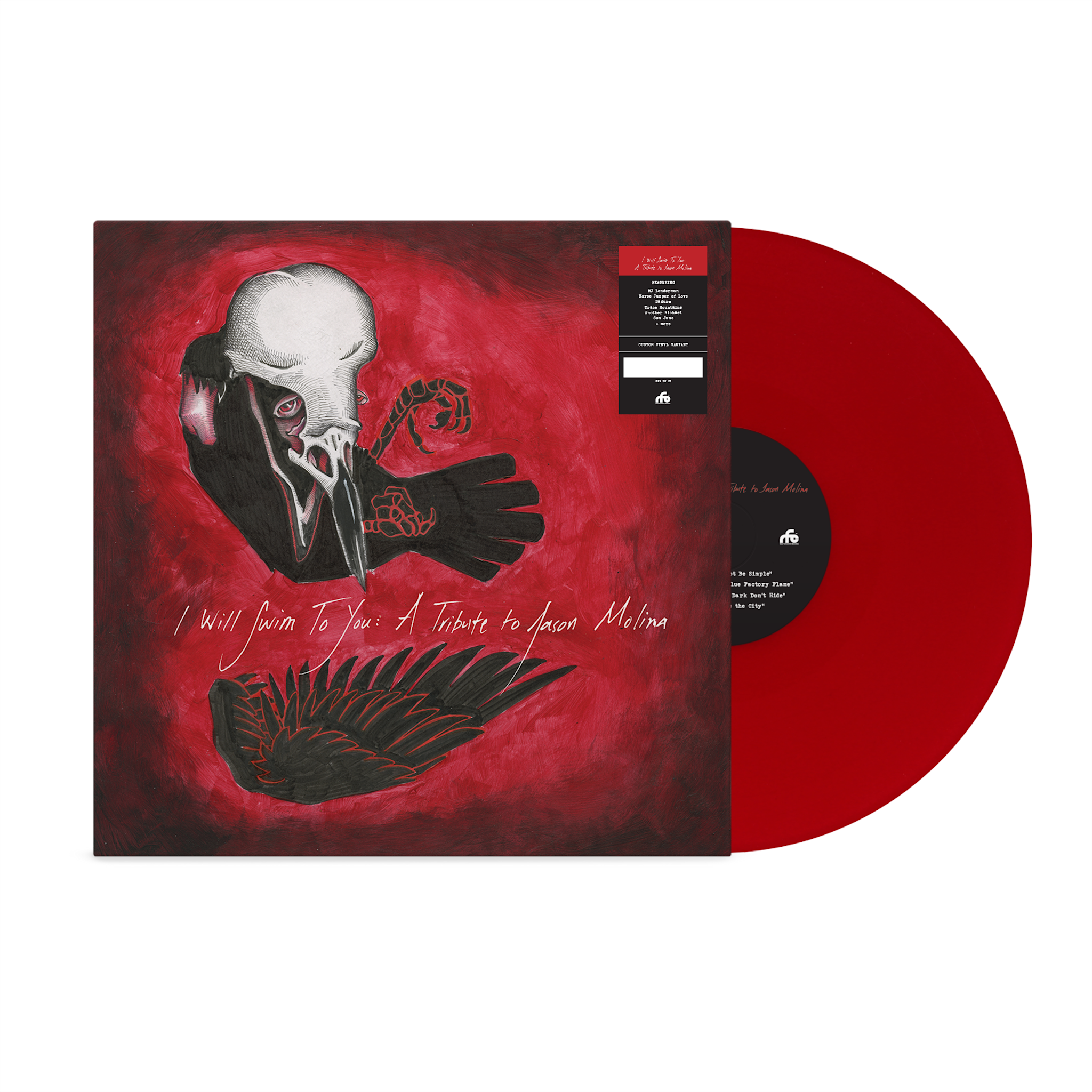 Run For Cover Records Various - I Will Swim to You: The Songs of Jason Molina (Red Vinyl)