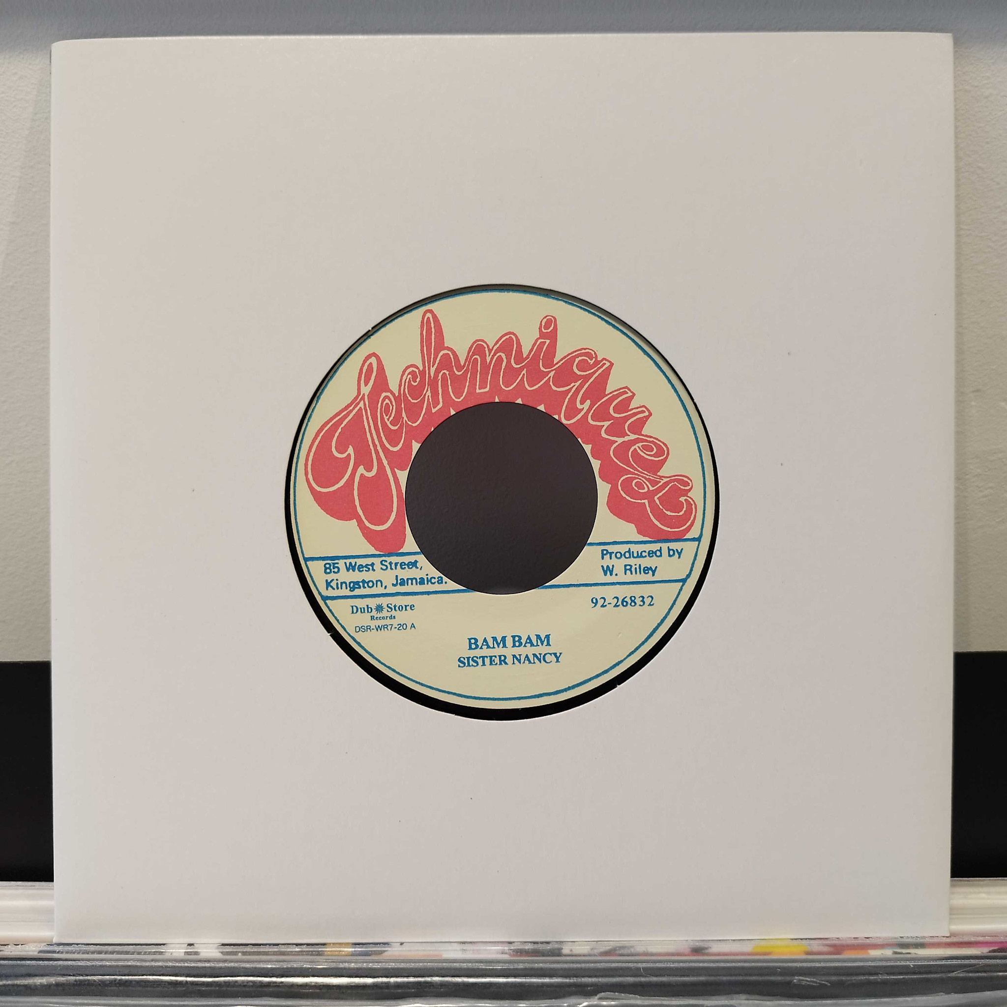 Dub Store Records Sister Nancy - Bam Bam / King Tubbys Stalag Version