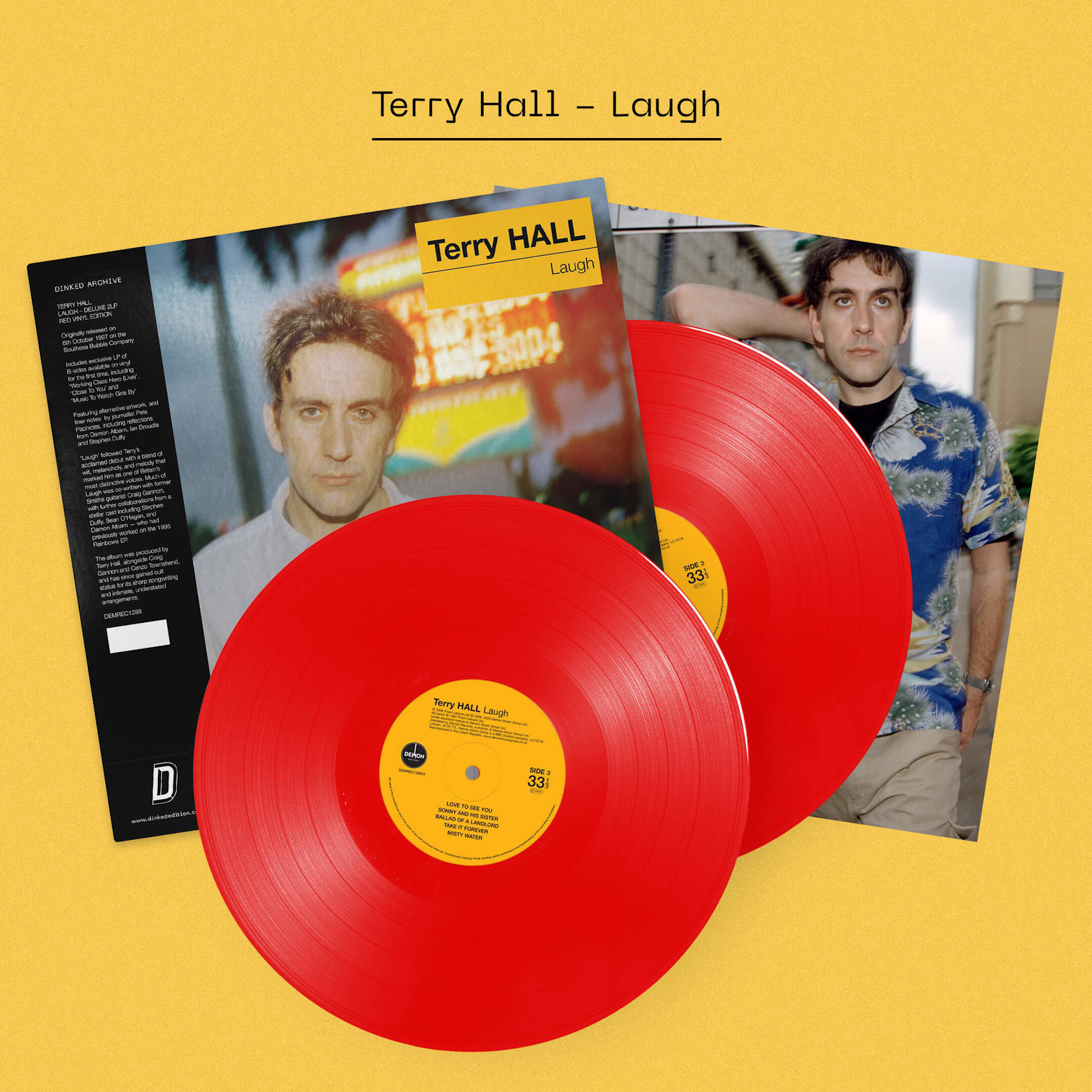 Demon Records Terry Hall - Laugh Deluxe (Dinked Archive Edition)