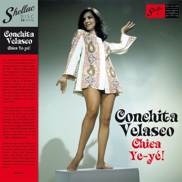 Shellac Disc Spain Conchita Velasco - Chica Ye-Ye!