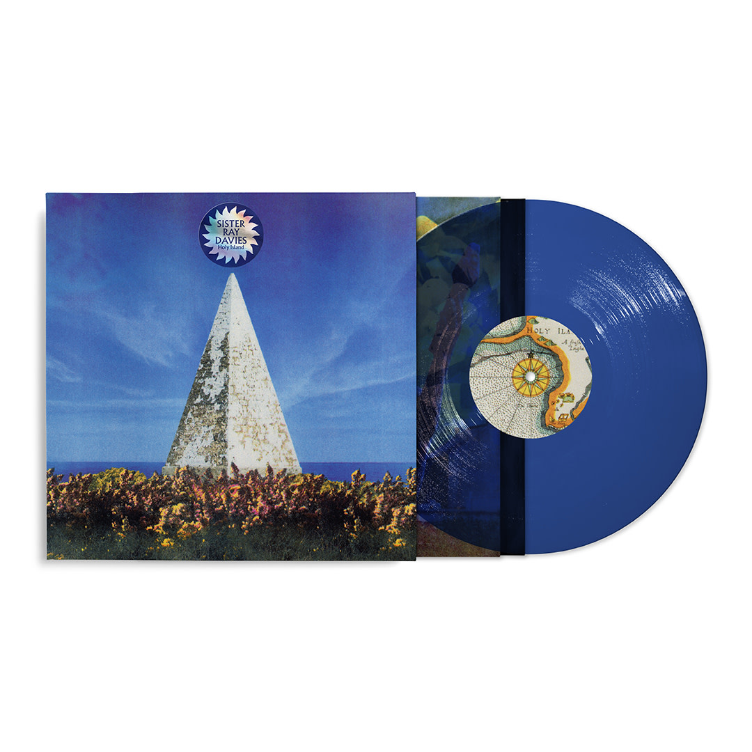 Secretly Canadian Sister Ray Davies - Holy Island (‘Lindisfarne Sky’ Blue & White Vinyl W/ Postcard)