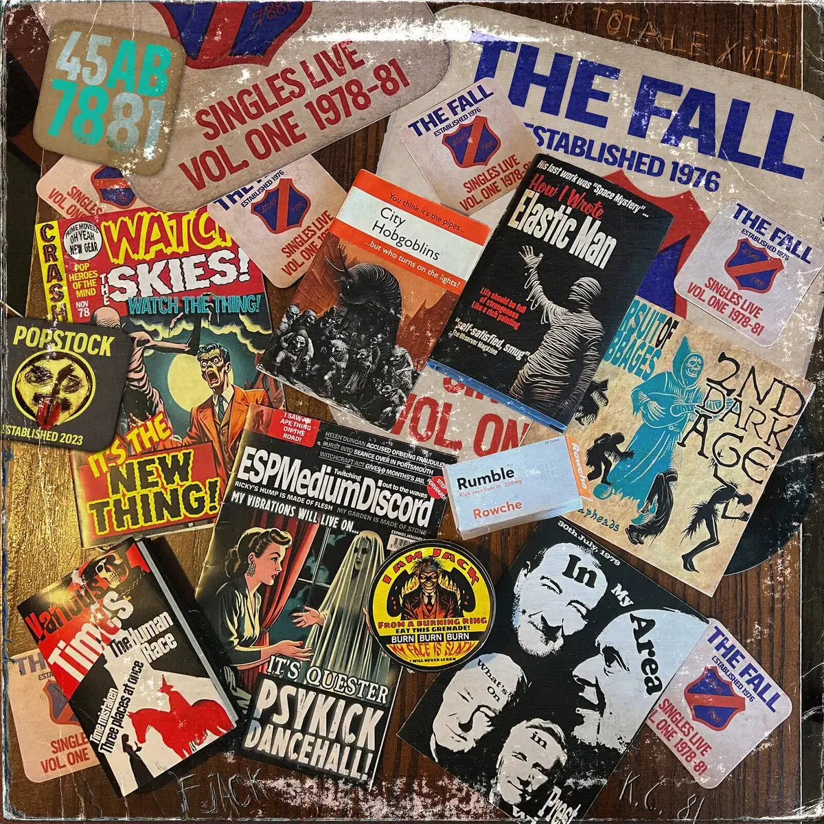 Popstock The Fall - Singles Live Vol. 1: '78-'81