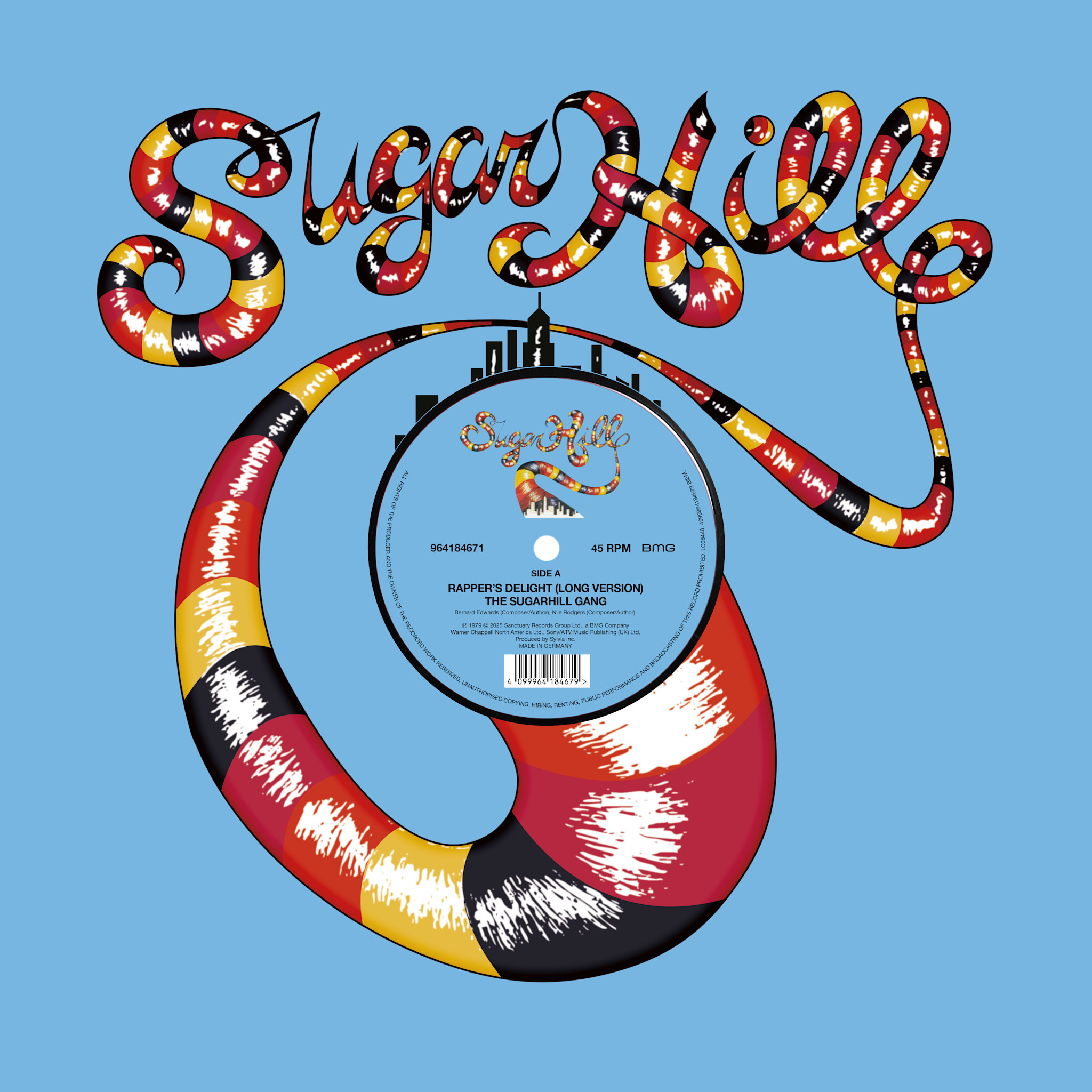 BMG The Sugarhill Gang - Rapper's Delight (Greg Wilson & Ché Wilson Remix)