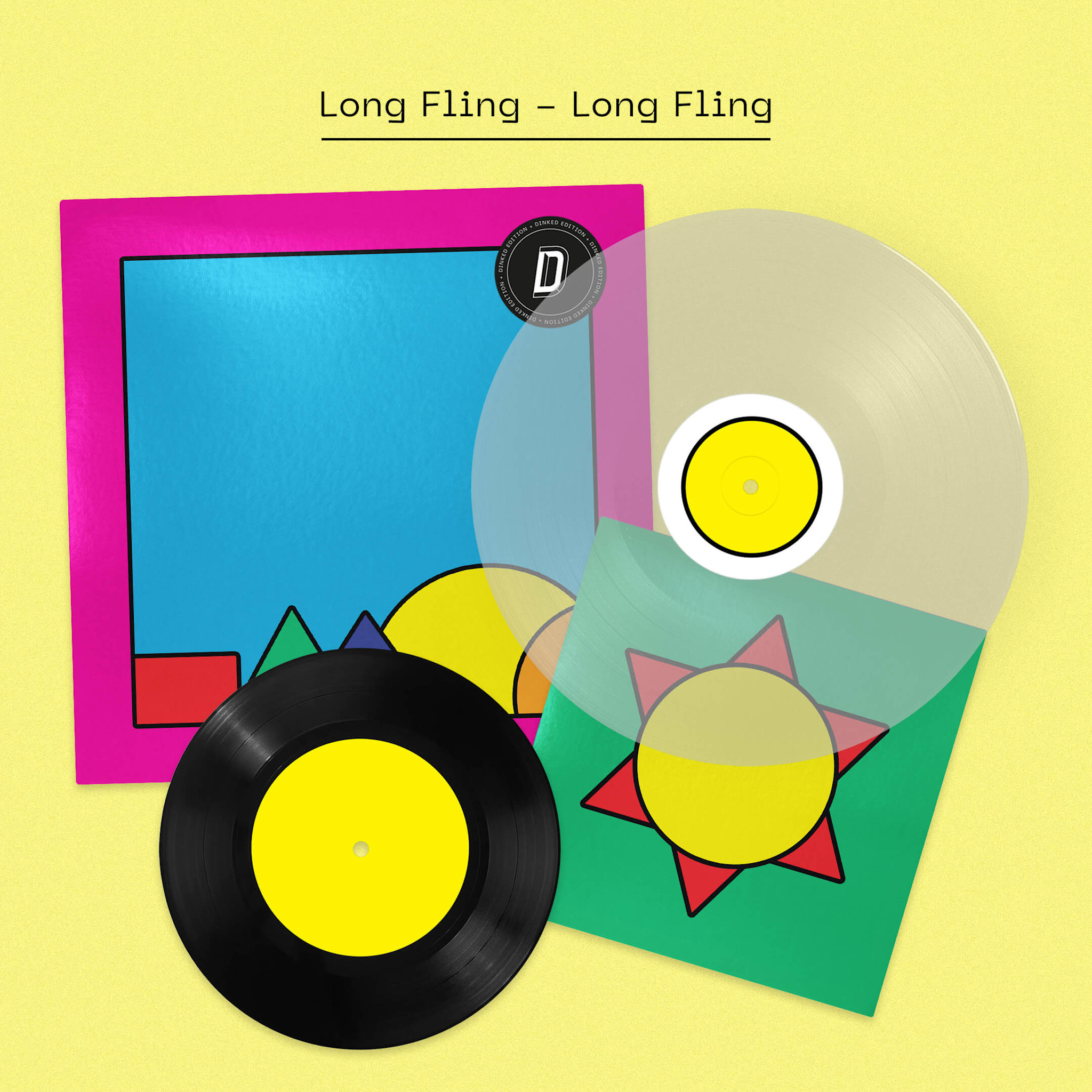 Long Fling Long Fling - Long Fling (Clear Vinyl) (Dinked Edition)