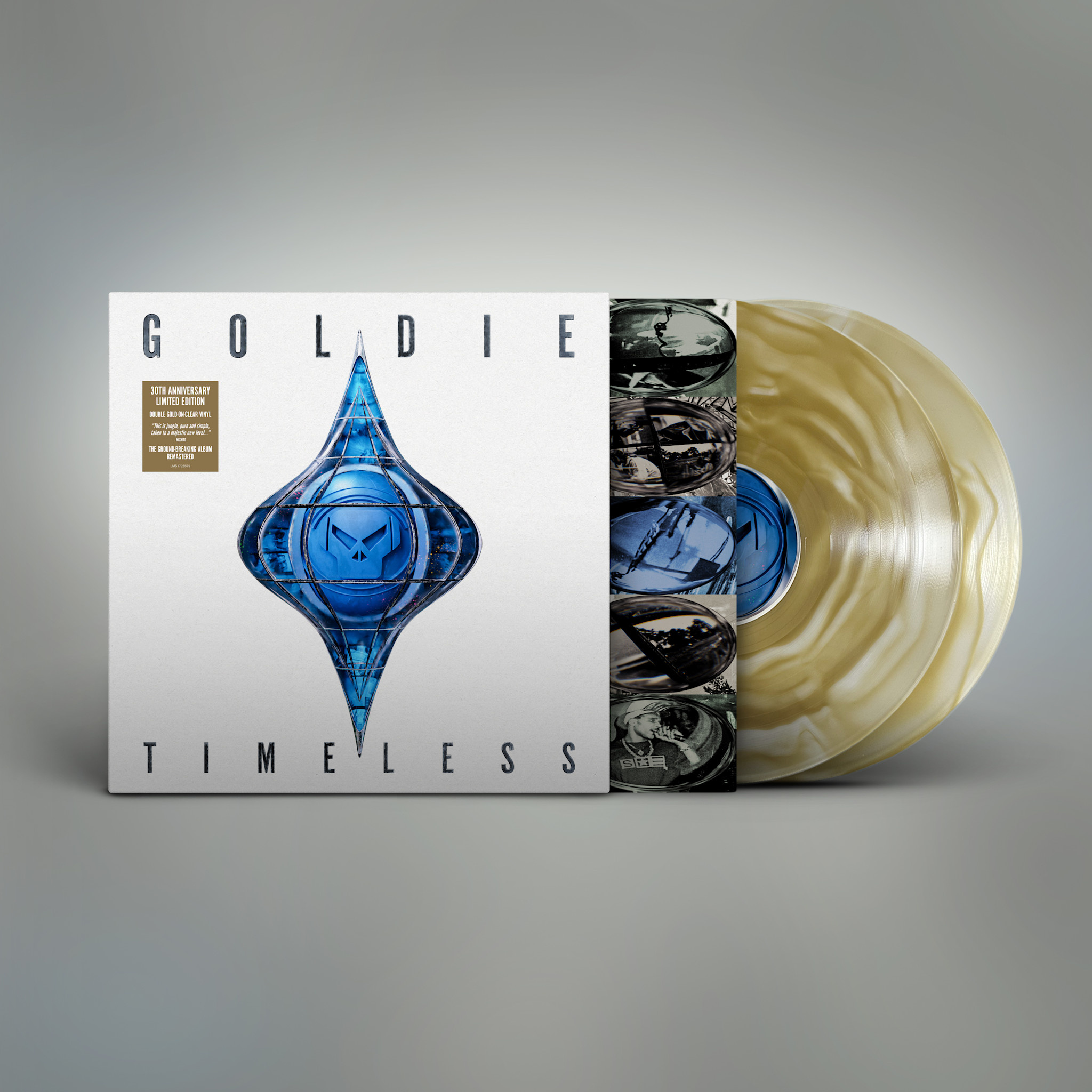 London Records Goldie - Timeless (Limited Gold on Clear Vinyl)