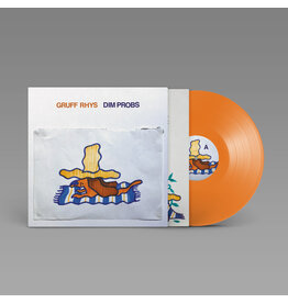 Rock Action Gruff Rhys - Dim Probs (Orange Vinyl) + SIGNED PRINT