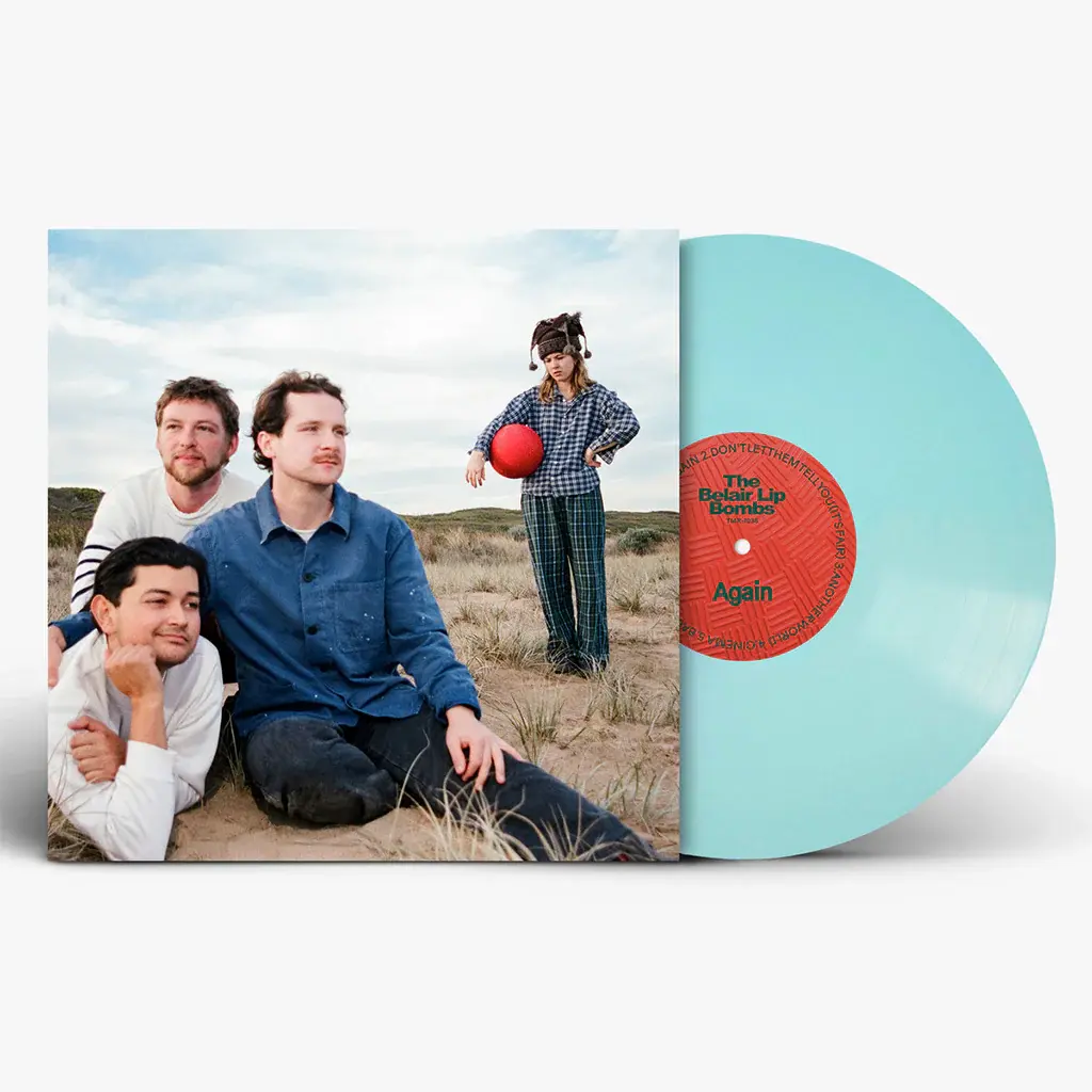 Third Man Records The Belair Lip Bombs - Again (Sky Blue Vinyl)