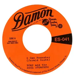 Numero Group Bump & the Soul Stompers - I Can Remember b/w Standing On The Outside