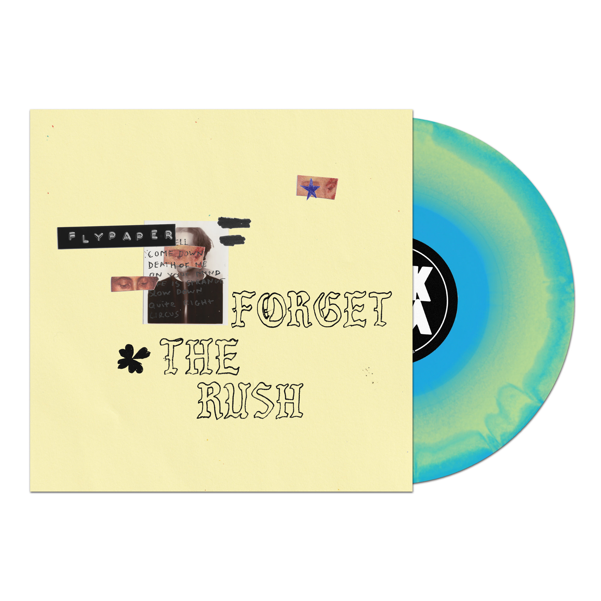 PNKSLM flypaper - Forget the Rush (Blue & Yellow Vinyl)