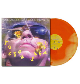 In The Red Records Naïm Amor & Kid Congo Powers - Tucson Safari (Orange in Yellow Vinyl)