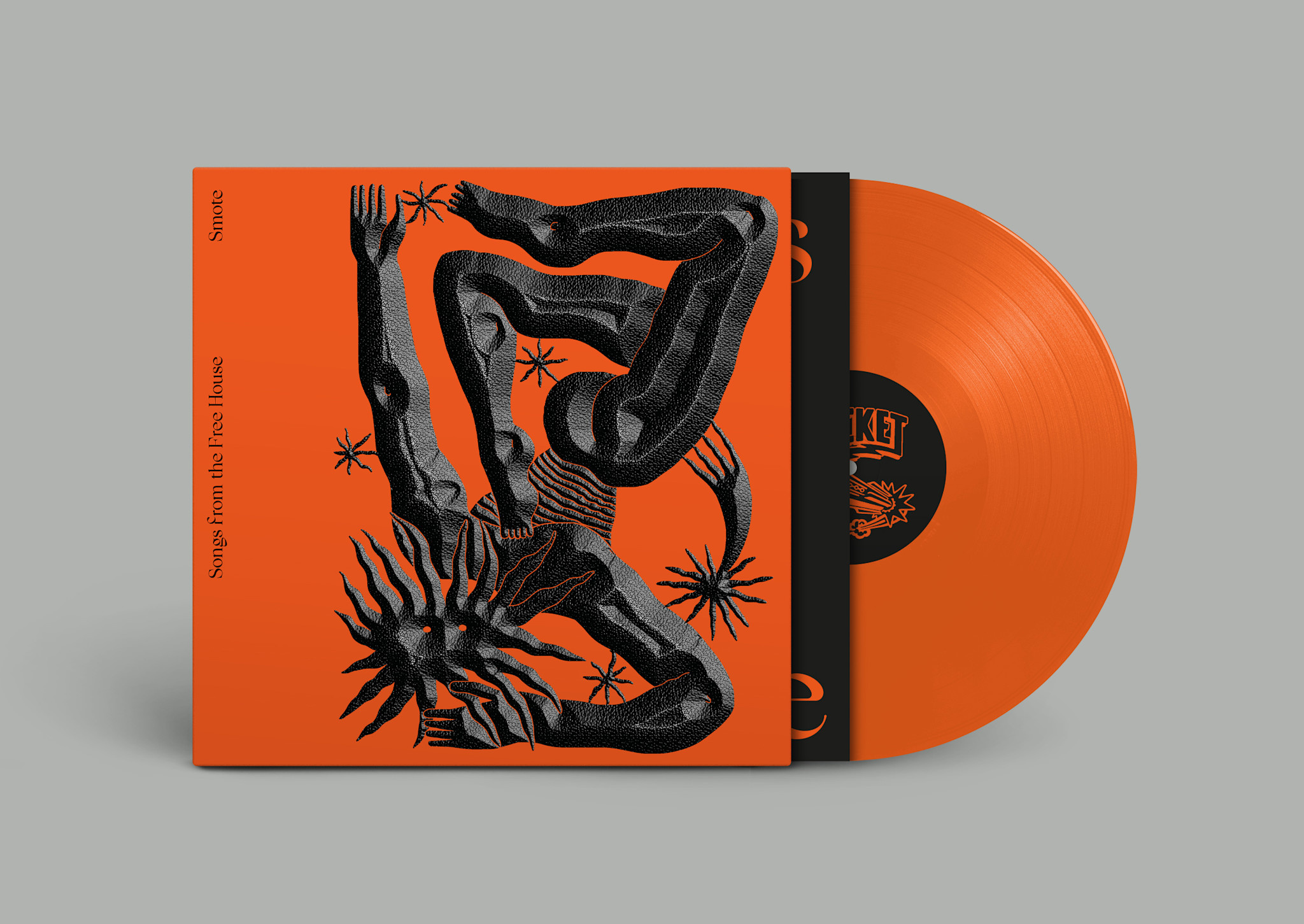 Rocket Recordings Smote - Songs from the Free House (Orange Vinyl)