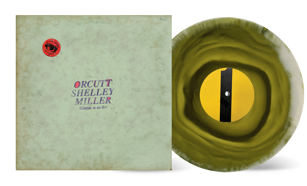 Silver Current Records Orcutt Shelley Miller - Orcutt Shelley Miller (Swamp Green & Bone Vinyl)