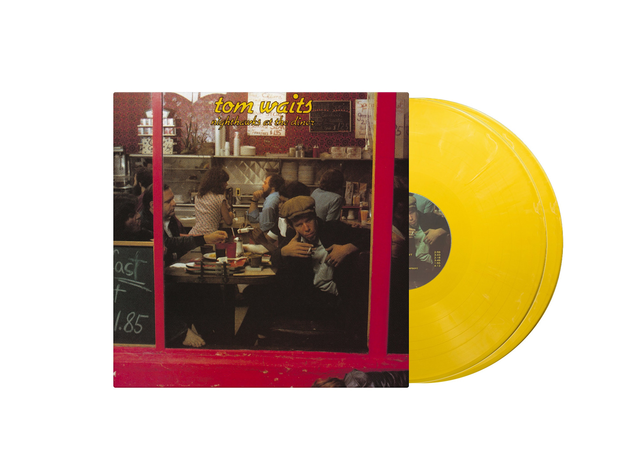 Anti Records Tom Waits - Nighthawks At The Diner (50th Anniversary Yellow Marbled Vinyl Edition)
