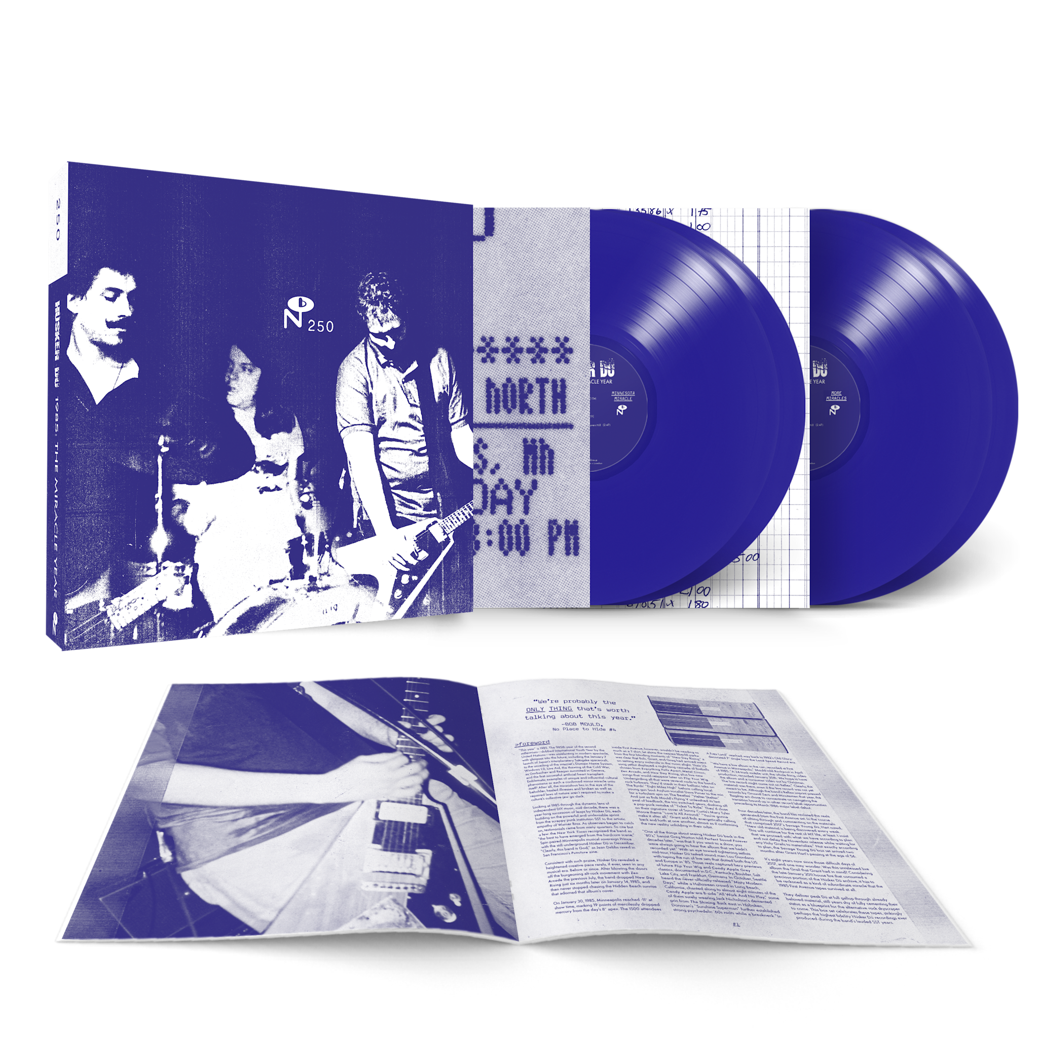 Numero Group Hüsker Dü - 1985: The Miracle Year (Blue Jay Vinyl)