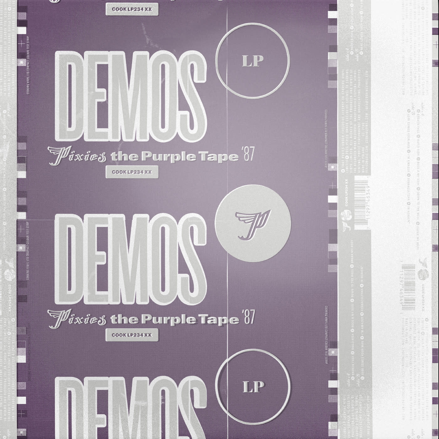Cooking Vinyl Pixies - Demos (Purple in Black Vinyl)