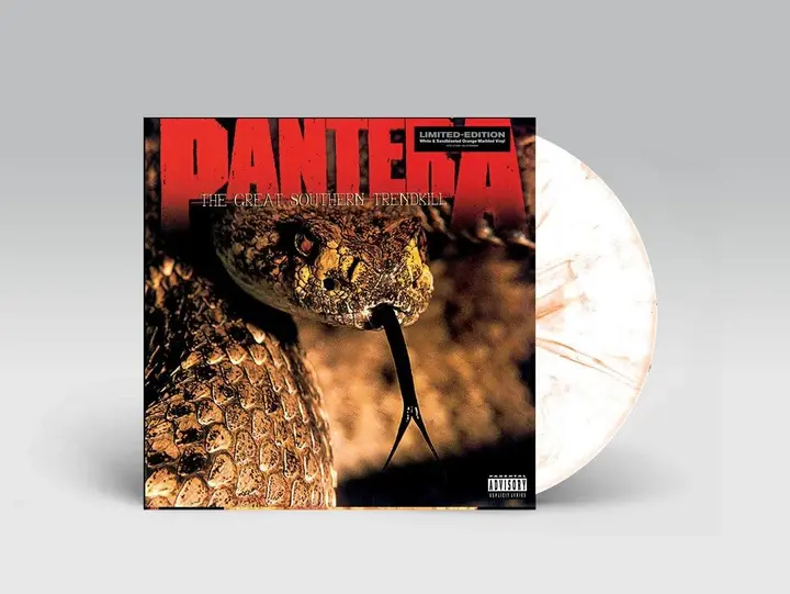 East West Pantera - The Great Southern Trendkill (White/Orange Vinyl)
