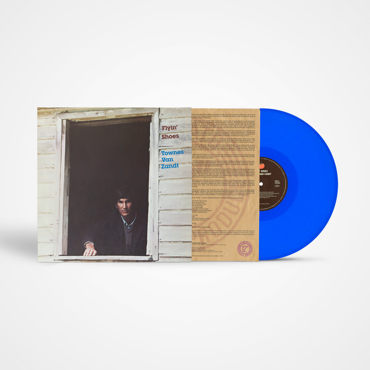 Charly Townes Van Zandt - Flyin' Shoes (Blue Vinyl)