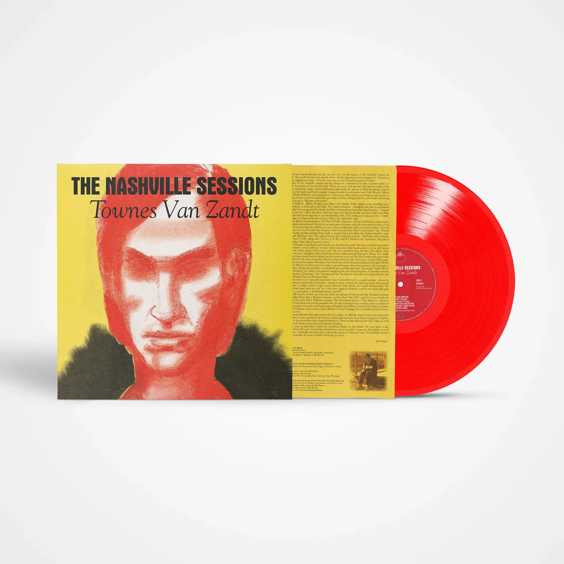 Charly Townes Van Zandt - The Nashville Sessions (Red Vinyl)
