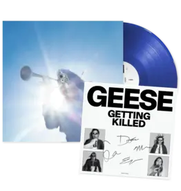Partisan Records SIGNED Geese - Getting Killed (Blue Vinyl)