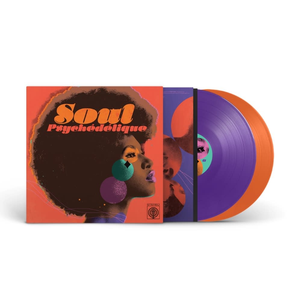 Two-Piers Various - Soul Psychédélique: The Sounds of Psychedelic Soul & Funk 1967-2024 (Purple & Orange Vinyl)