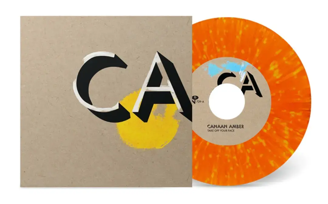 Numero Group Canaan Amber - Take Off Your Face (Amber Splatter Vinyl)