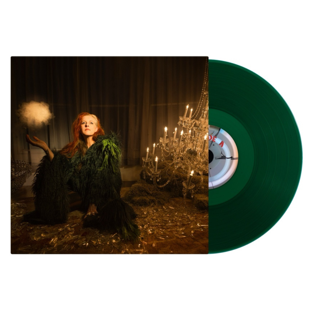Anti Records SIGNED Neko Case - Neon Grey Midnight Green (Green Vinyl) + PROMO ITEMS