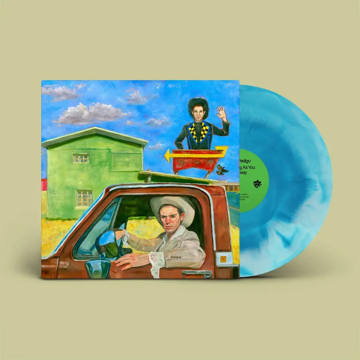 Mexican Summer Hayden Pedigo - I'll Be Waving As You Drive Away (STP EXCLUSIVE Blue Vinyl)