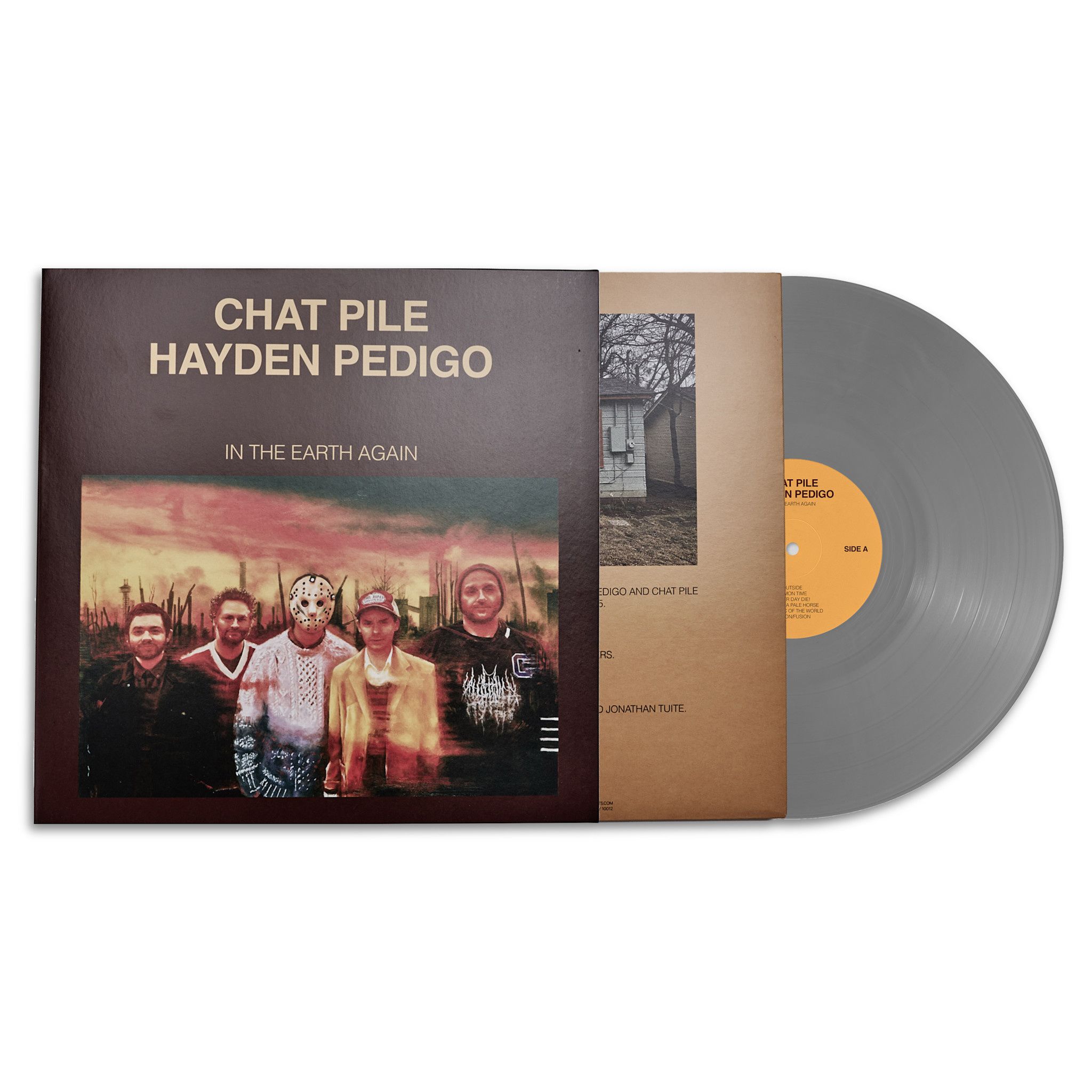 Computer Students Chat Pile and Hayden Pedigo - In the Earth Again (Silver Colour Vinyl)