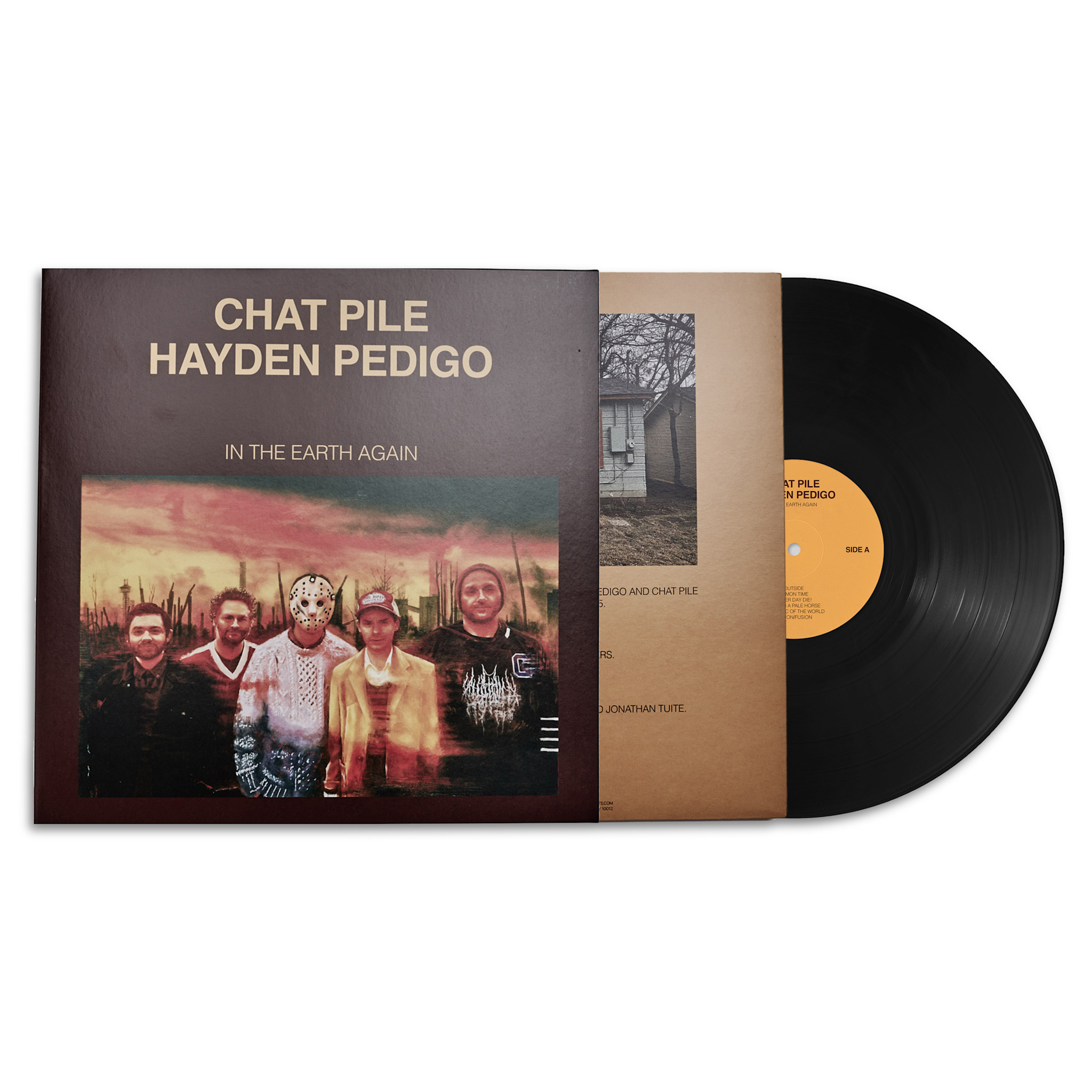 Computer Students Chat Pile and Hayden Pedigo - In the Earth Again (Black Vinyl)