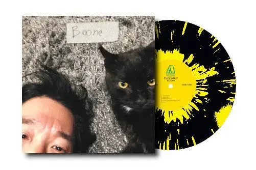 Agitated Records Fuckwolf - Boone (Yellow Splatter on Black Vinyl)