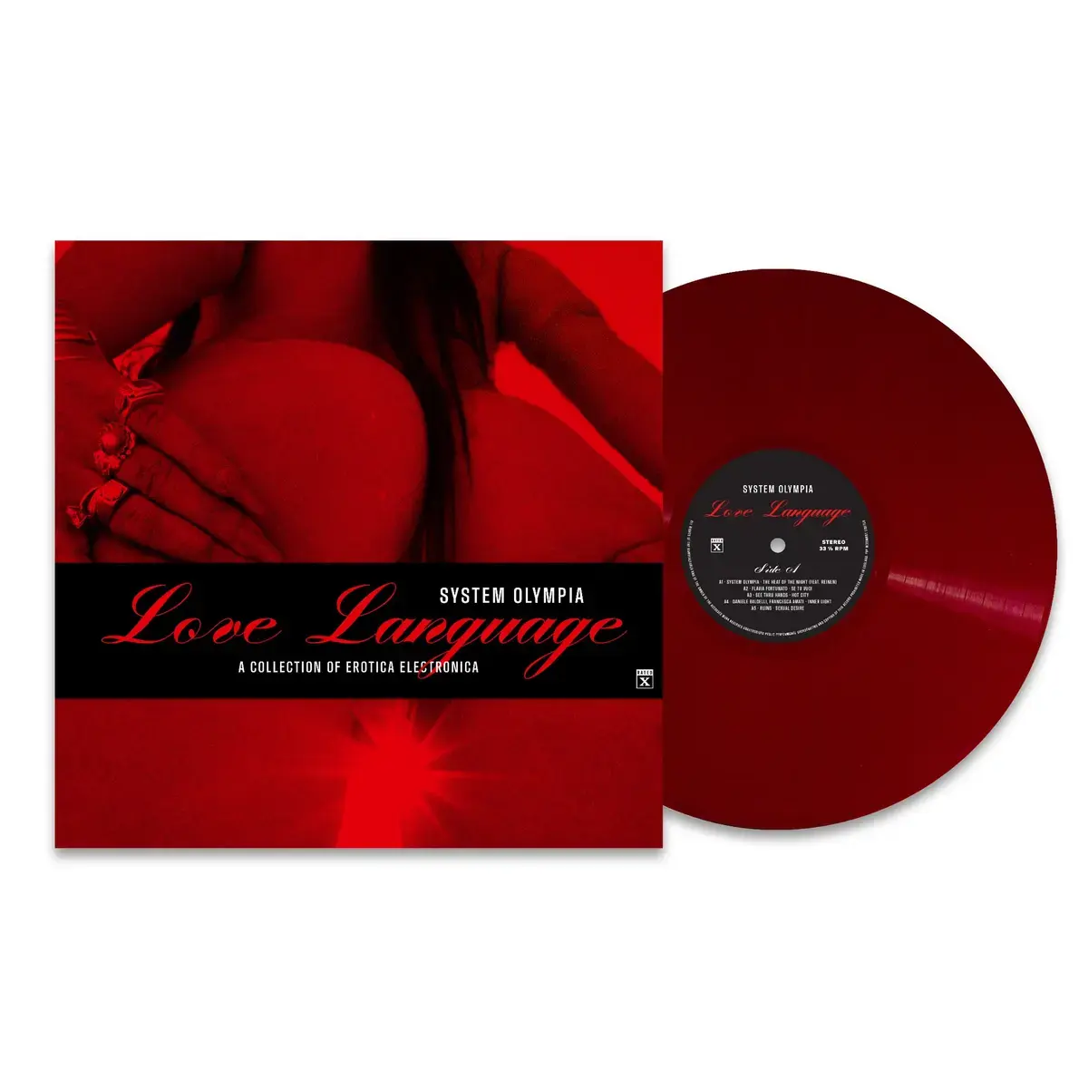 Material Music System Olympia presents Love Language: A Collection of Erotica Electronica (Velvet Red Vinyl)