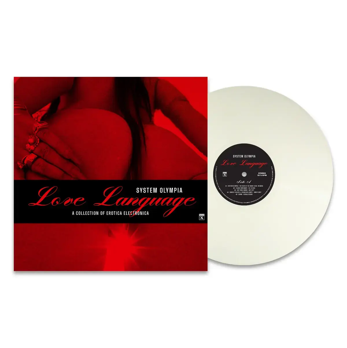 Material Music System Olympia presents Love Language: A Collection of Erotica Electronica (Linen White Vinyl)