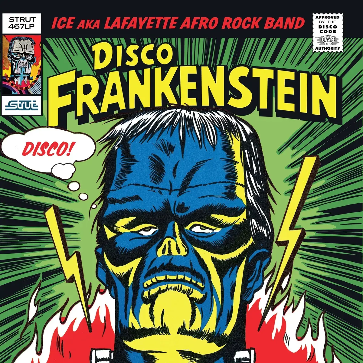 Strut Ice (Lafayette Afro-Rock Band) - Disco Frankenstein (Blood Stained Vinyl)