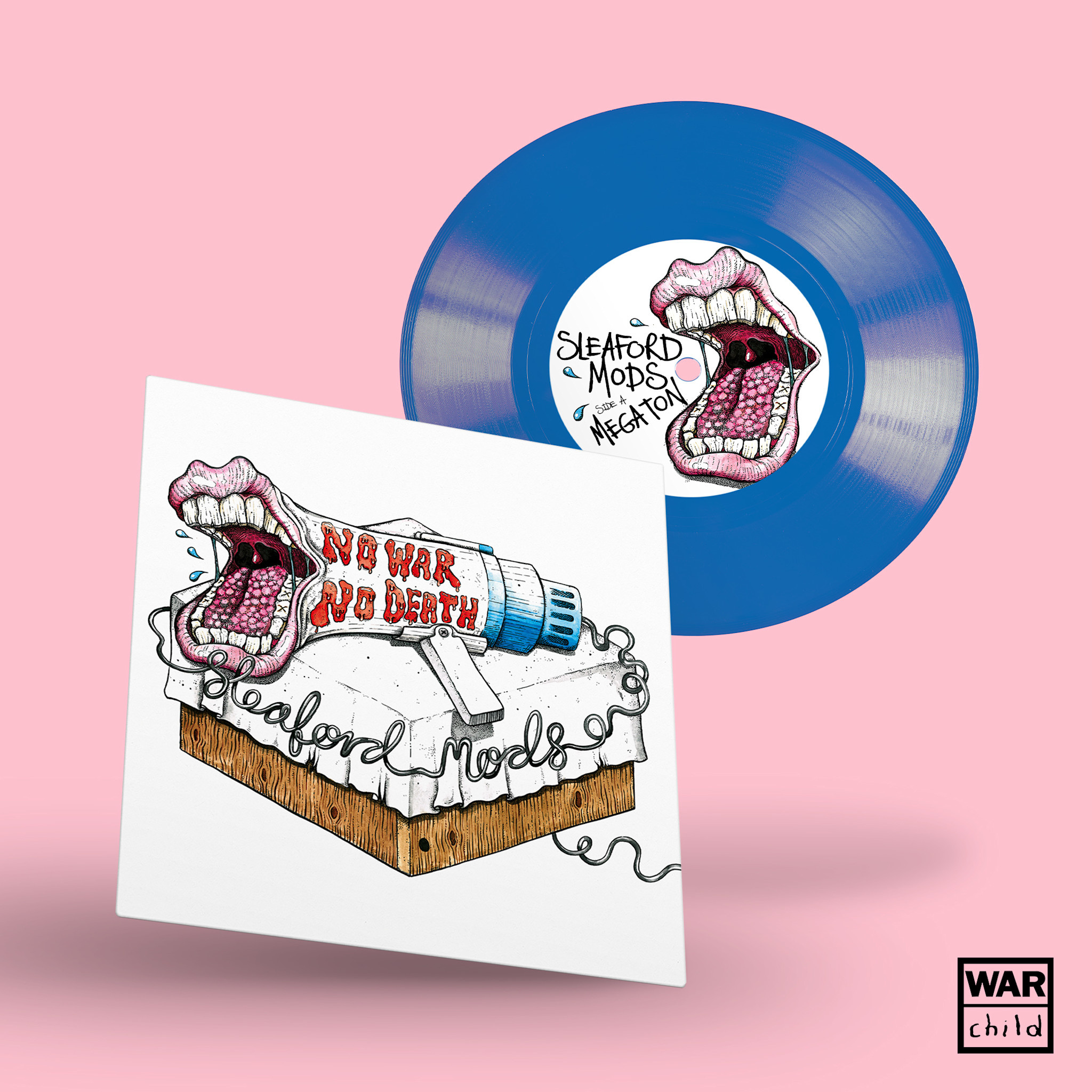 Rough Trade Records Sleaford Mods - Megaton (Blue Vinyl)