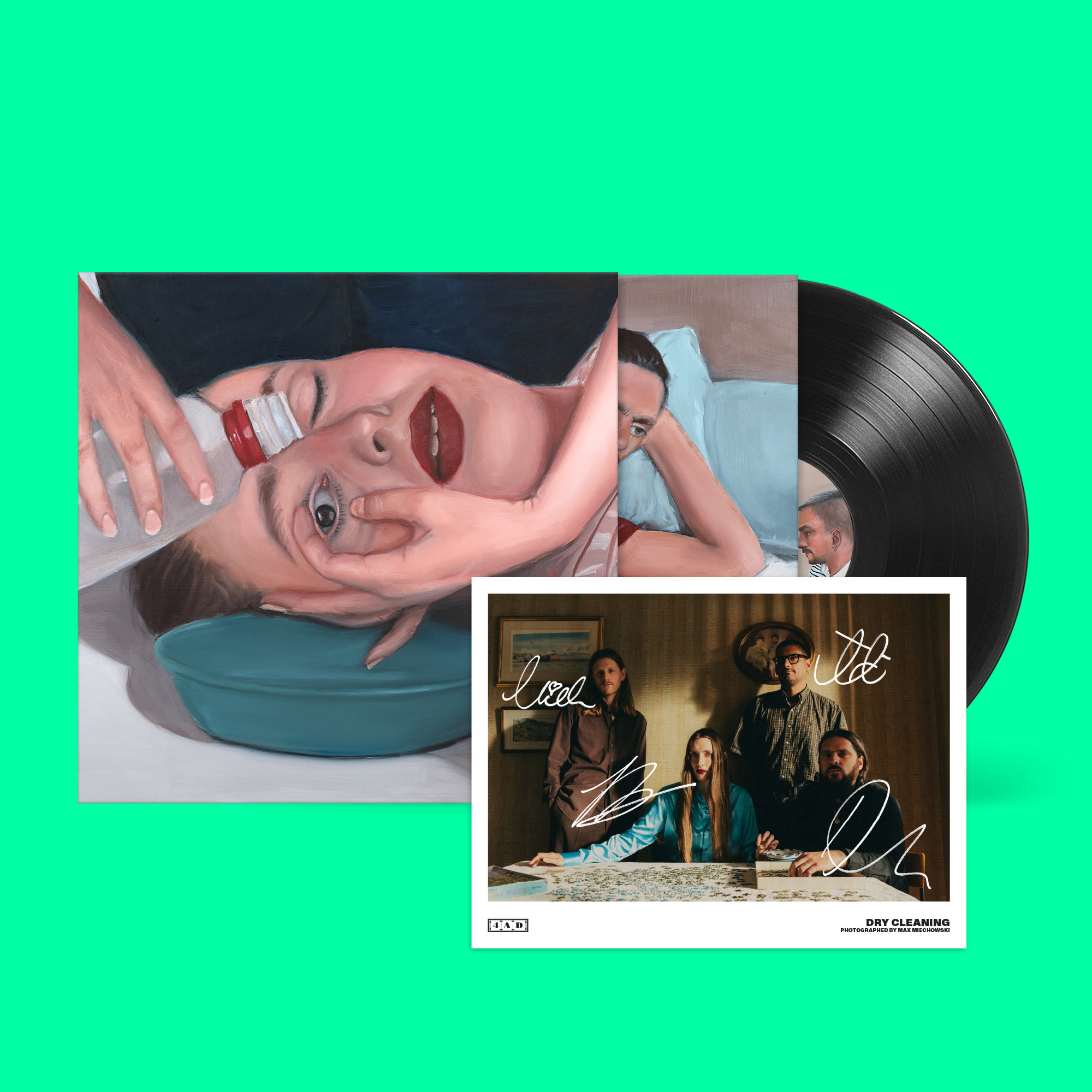 4AD Dry Cleaning - Secret Love + SIGNED PRINT