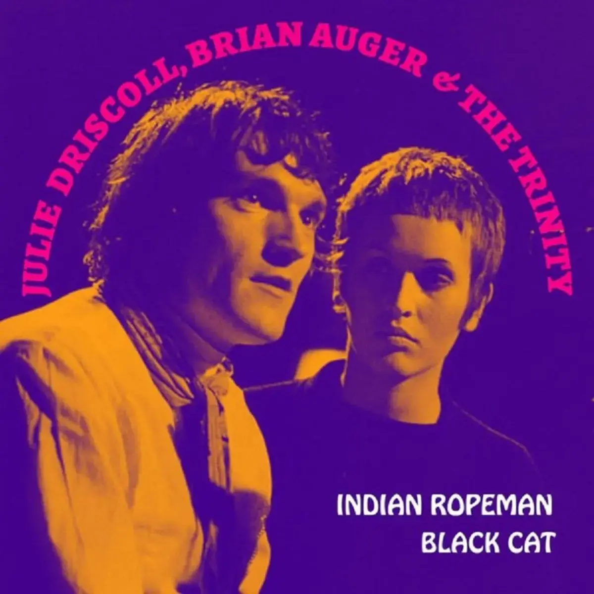 Heavy Soul Records Julie Driscoll, Brian Auger and The Trinity - Indian Rope Man / Black Cat (Purple Vinyl)