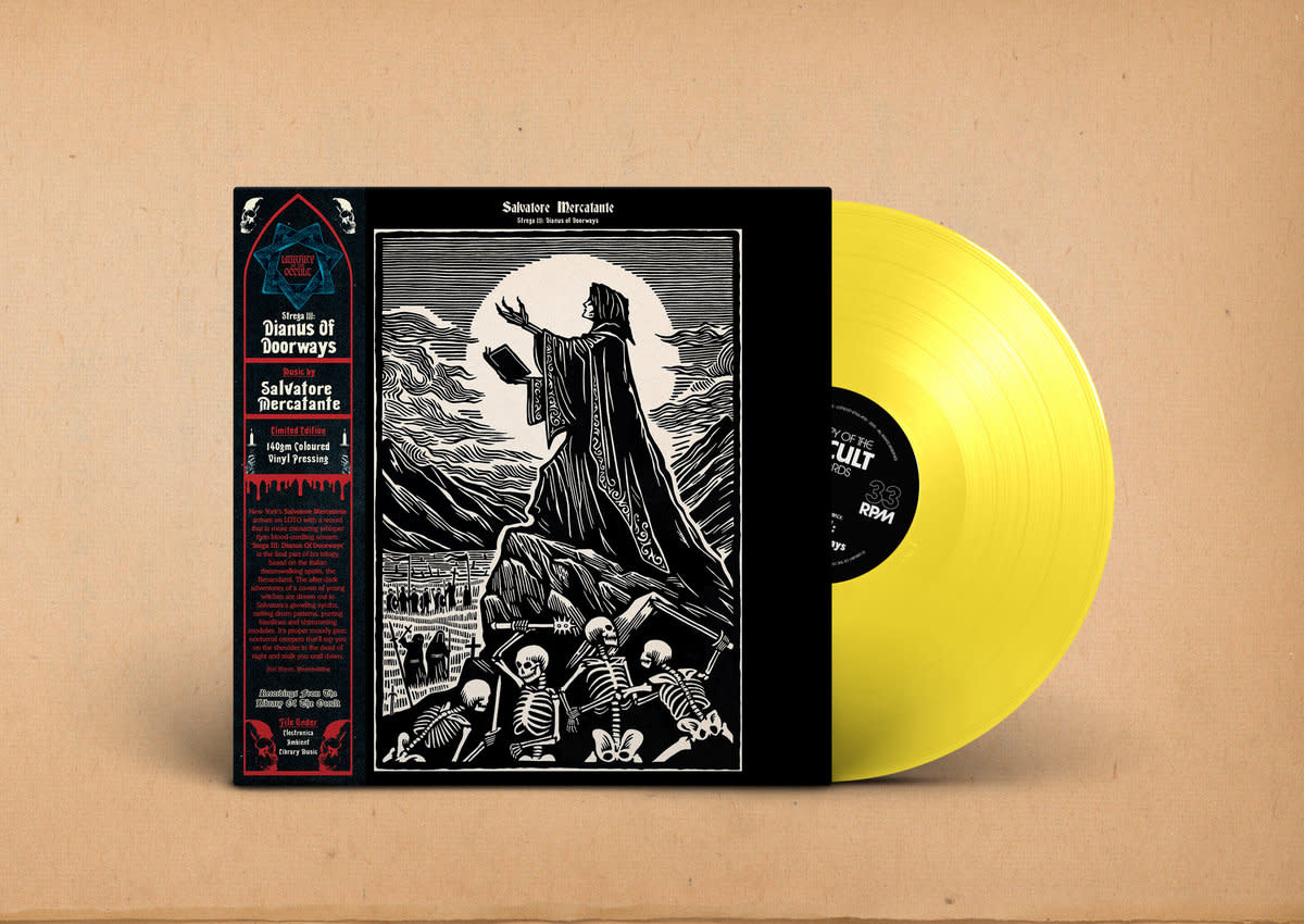 Library Of The Occult Salvatore Mercatante - Strega III: Dianus Of Doorways (Yellow Vinyl)